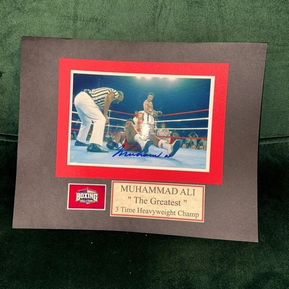 Muhammad Ali autographed photo boxing signed - Picture 1 of 1